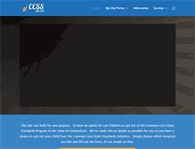 Tablet Screenshot of ccssoptout.com